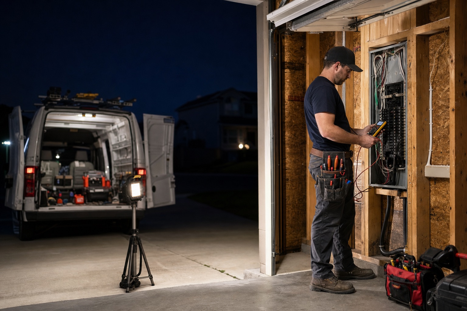 Electrical after-hours emergency dispatch