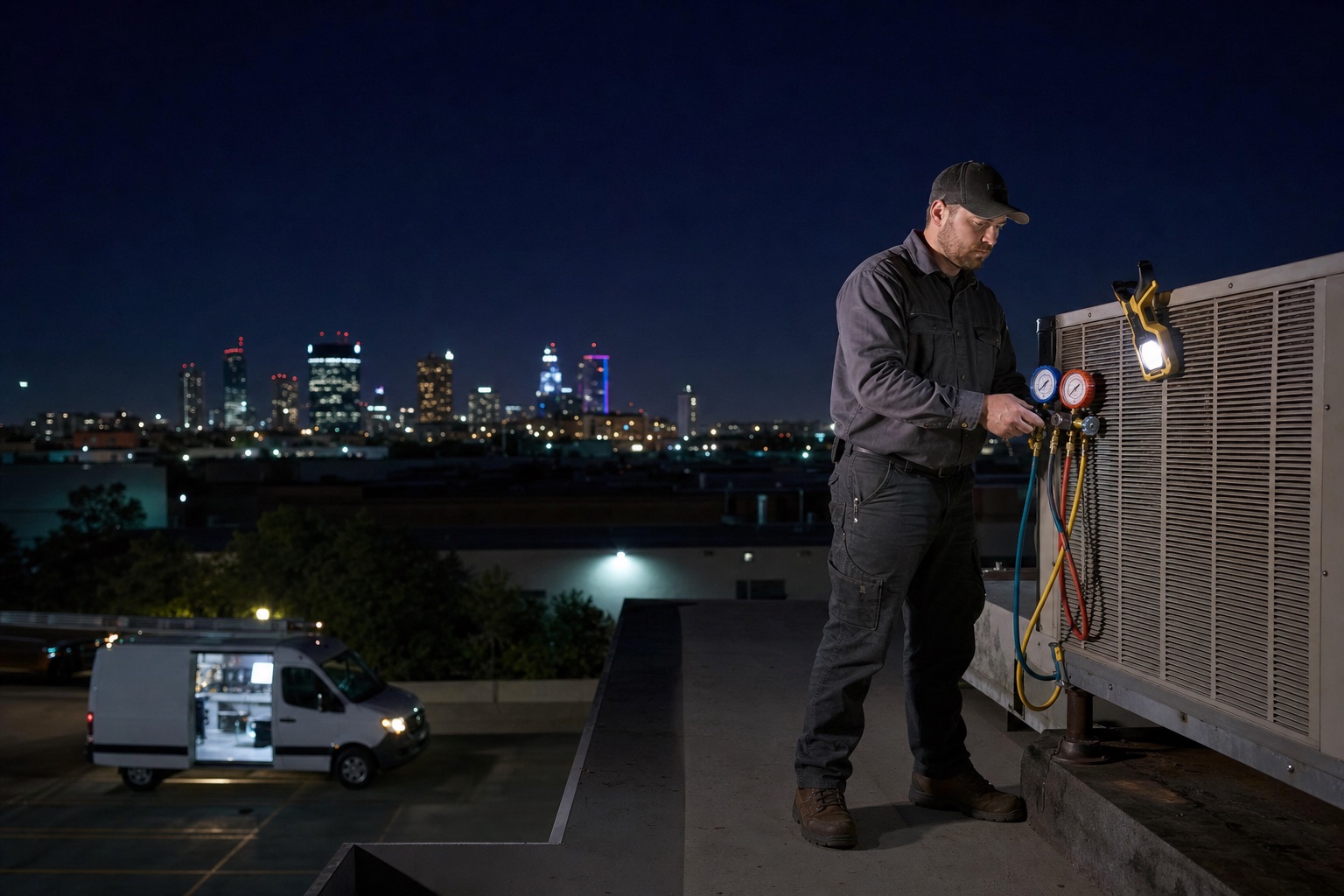 HVAC after-hours emergency dispatch