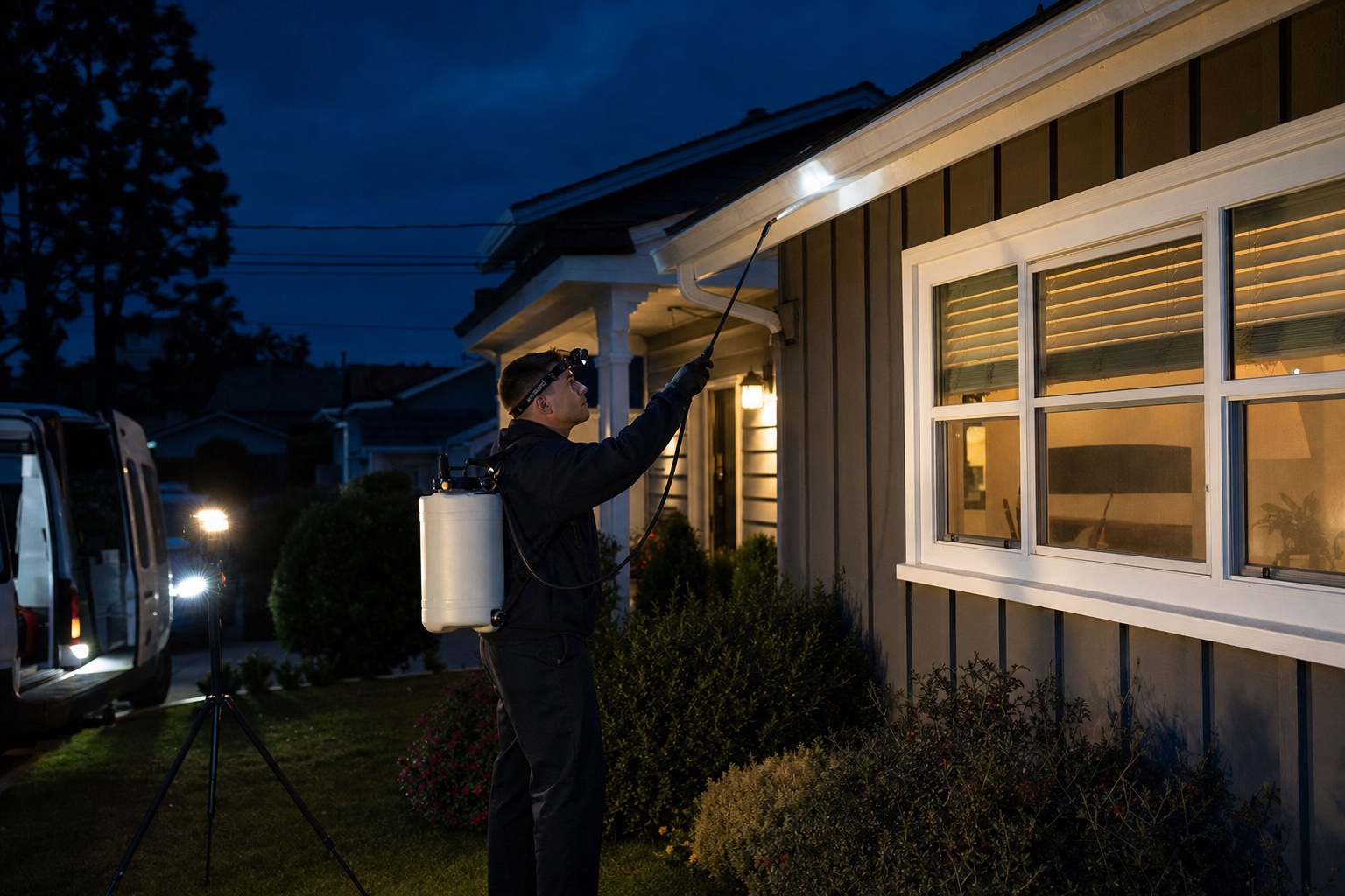 Pest Control after-hours emergency dispatch