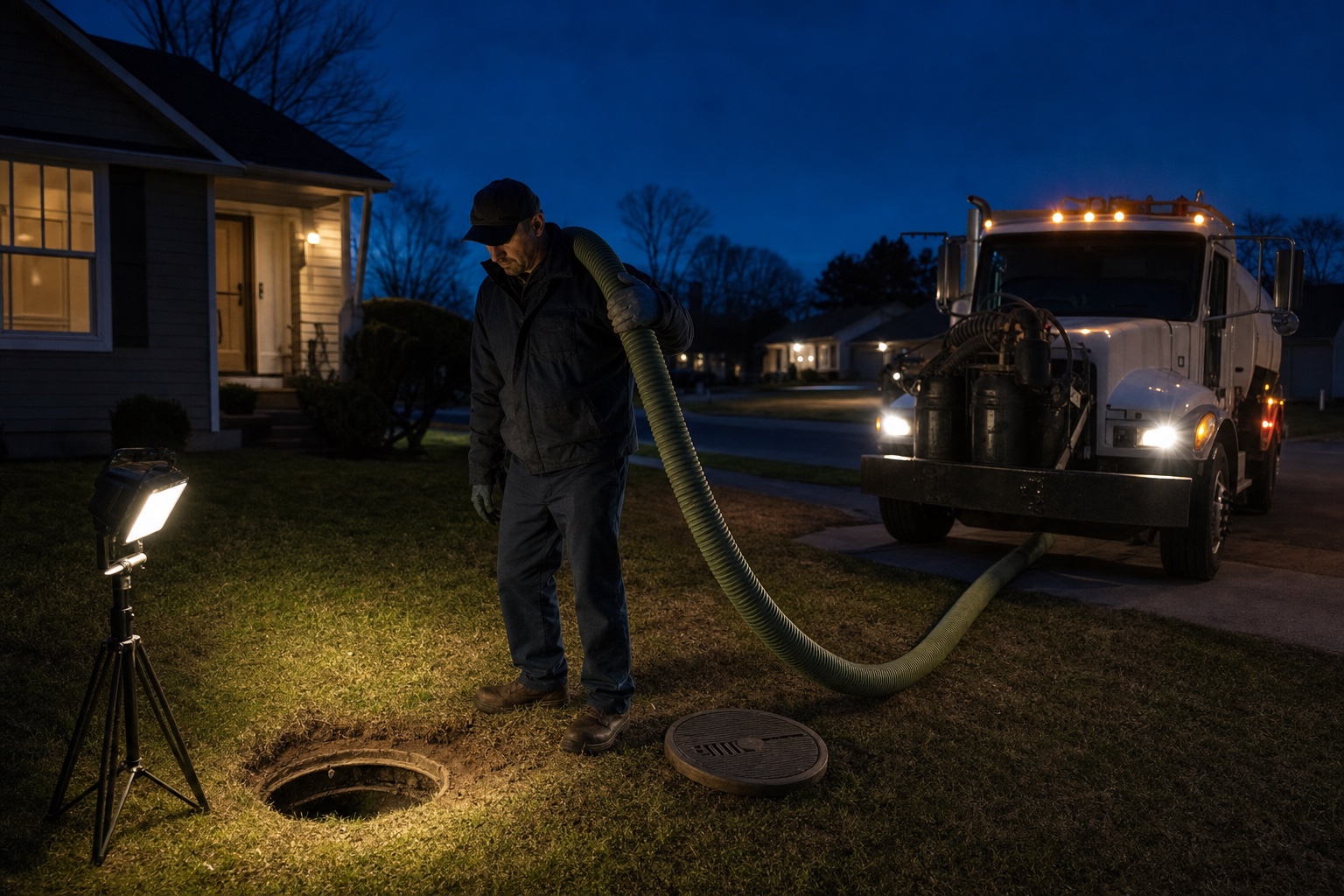 Septic after-hours emergency dispatch